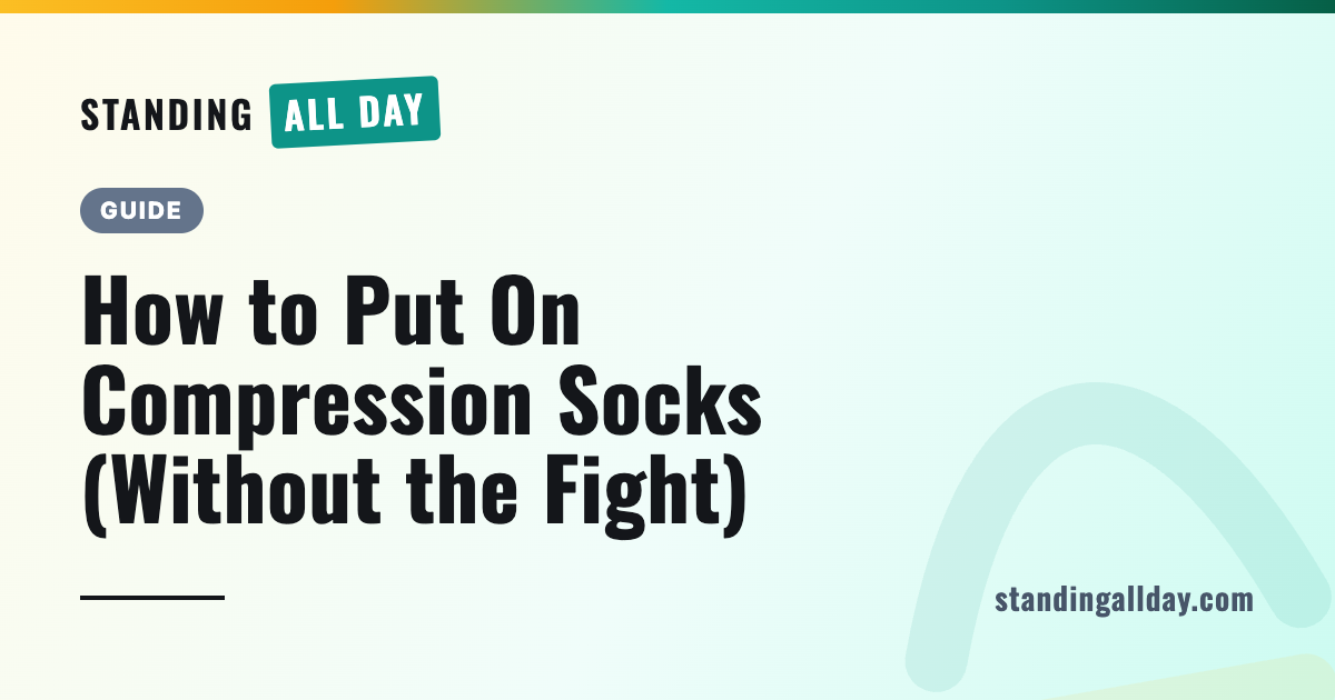 How to Put On Compression Socks (Without the Fight)