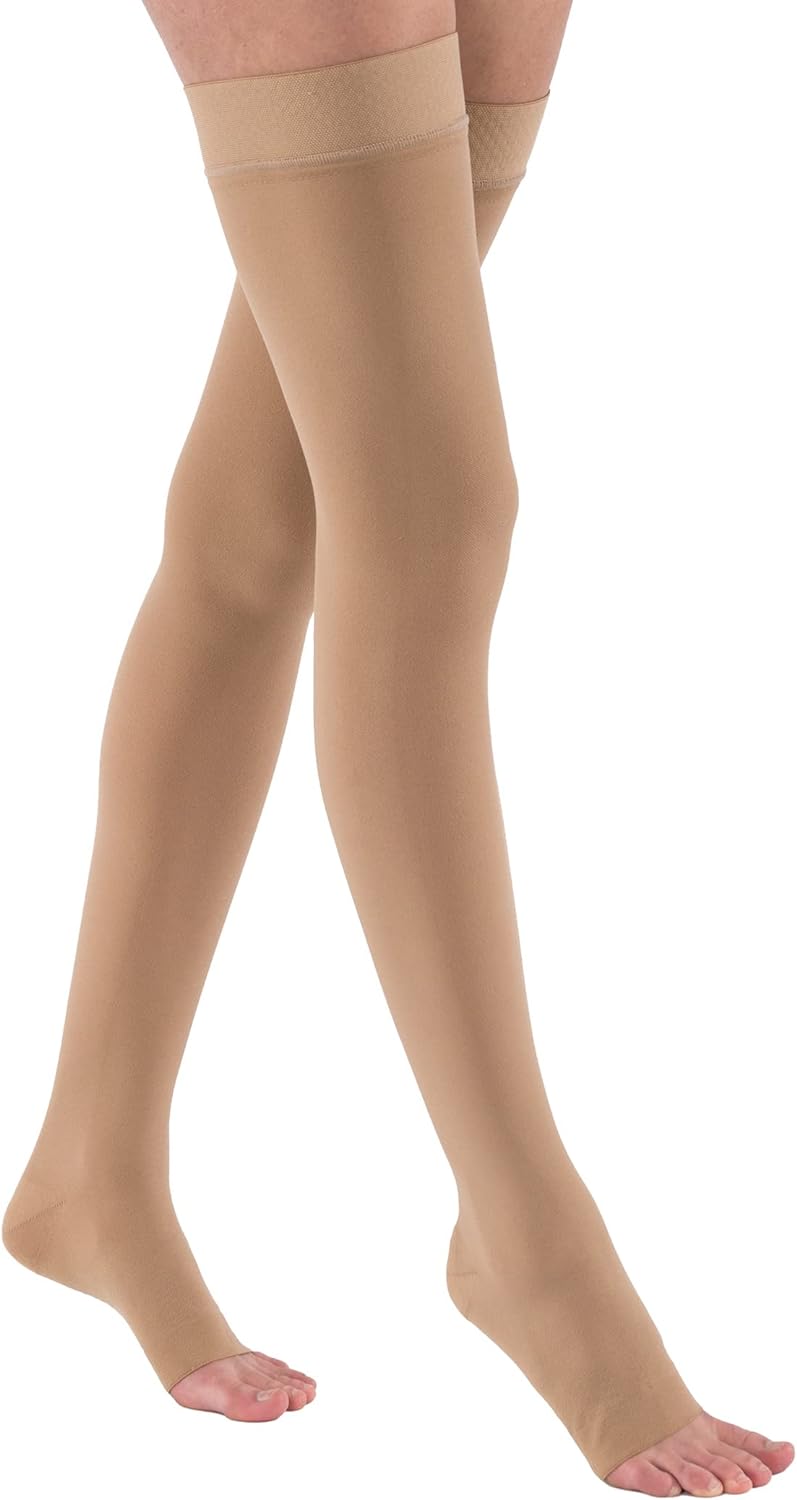 JOBST Relief Thigh High 20-30 mmHg, Silicone Band